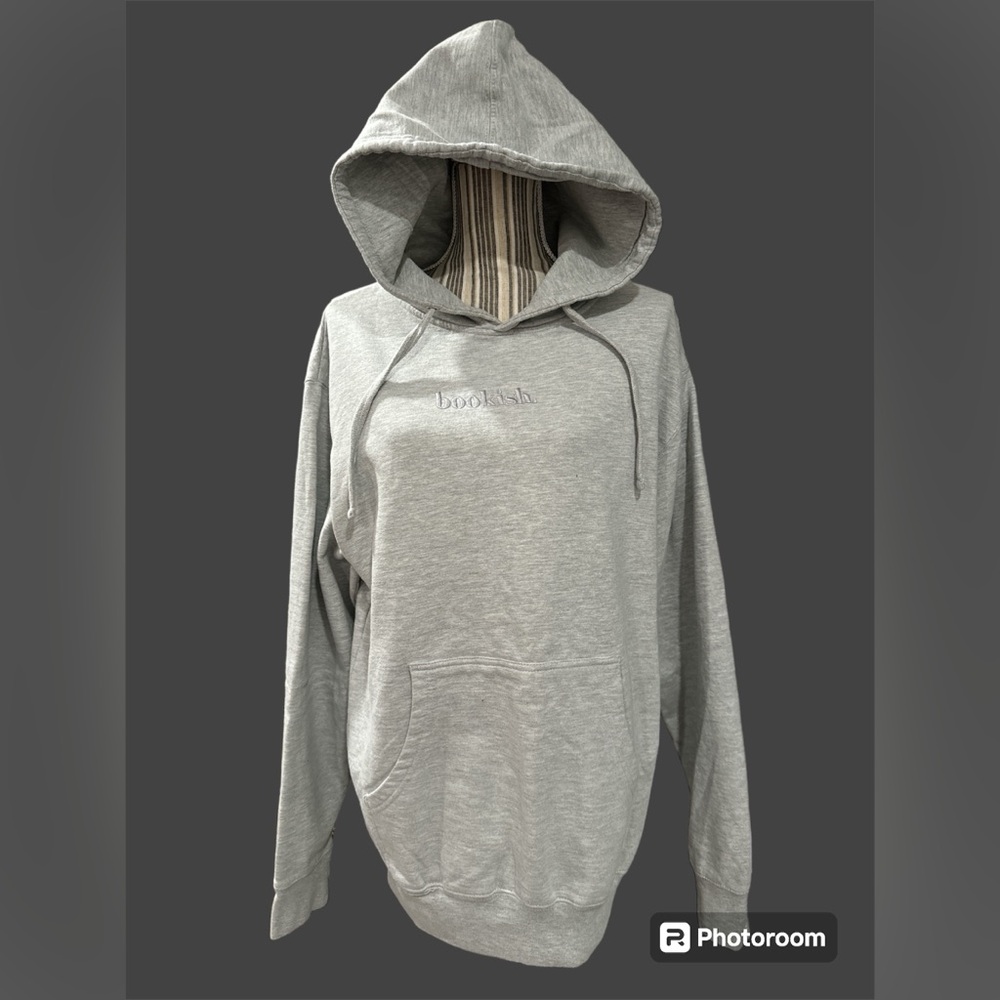 Bookish Embroidered Hoodie size M